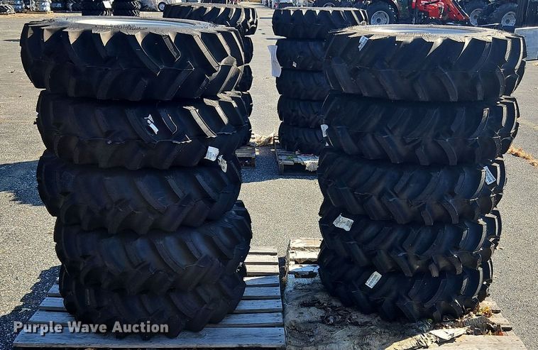 image for item OJ9890 (10) 9.5-16R-11 tires and wheels