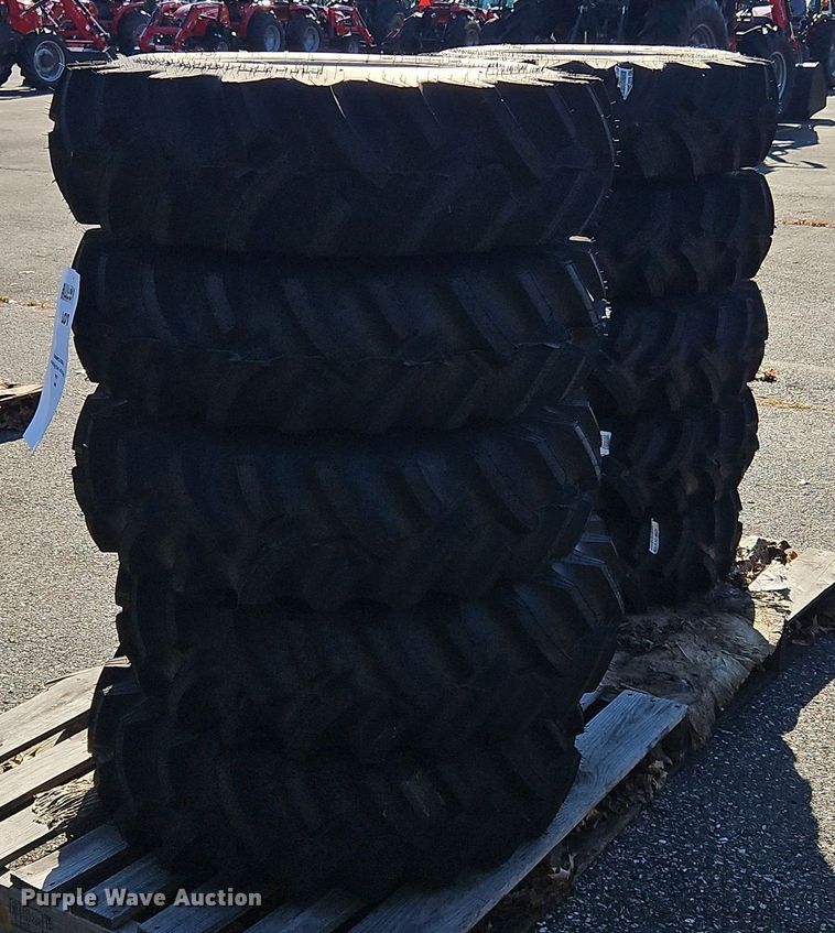 image for item OJ9890 (10) 9.5-16R-11 tires and wheels