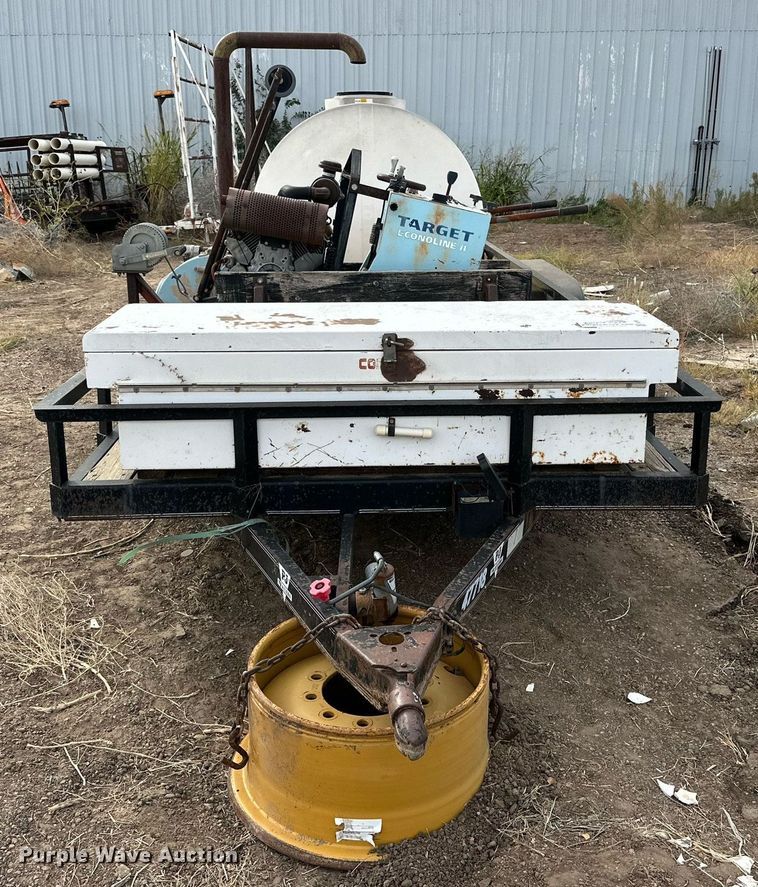 image for item DD3393 2002 PJ utility trailer