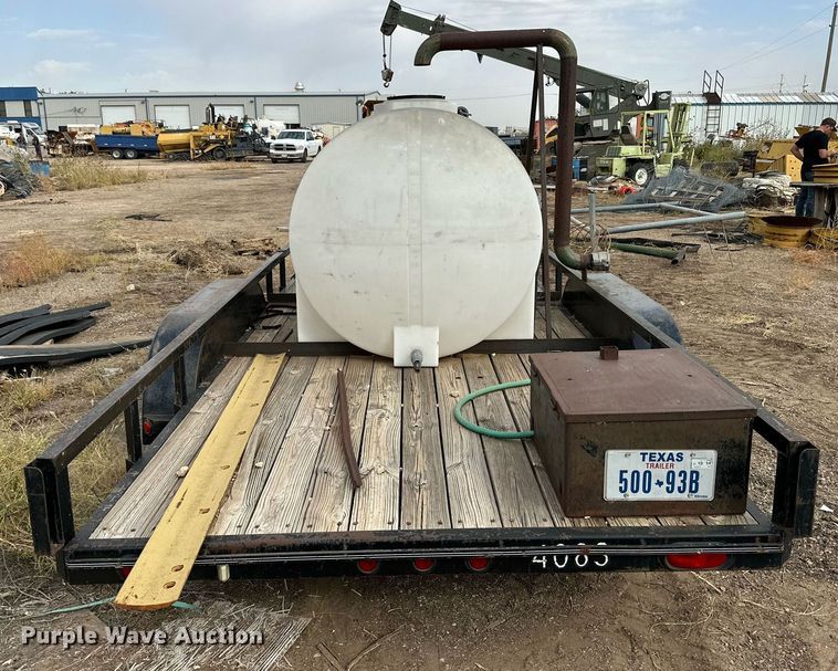 image for item DD3393 2002 PJ utility trailer