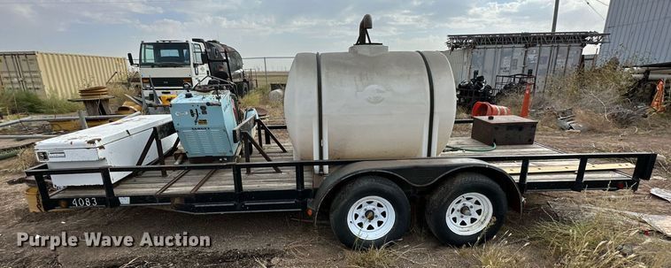 image for item DD3393 2002 PJ utility trailer