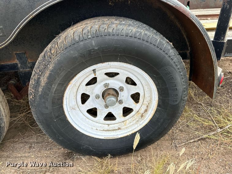 image for item DD3393 2002 PJ utility trailer