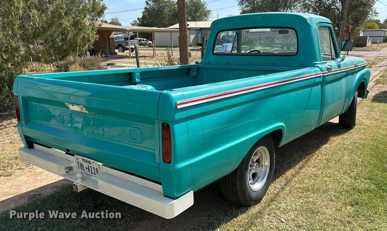 image for item DD3402 1964 Ford F100 pickup truck