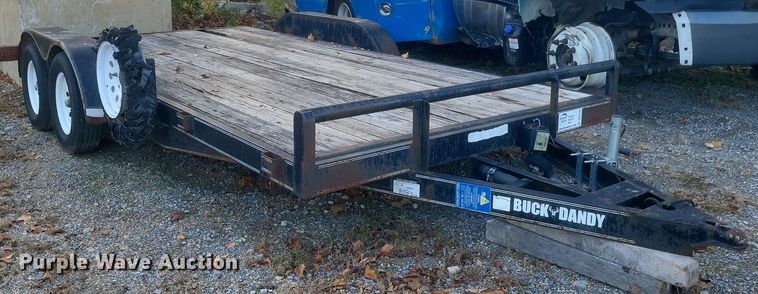 image for item DQ3738 2012 Buck Dandy utility trailer