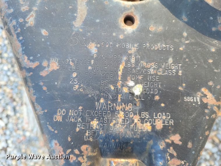 image for item DQ3738 2012 Buck Dandy utility trailer