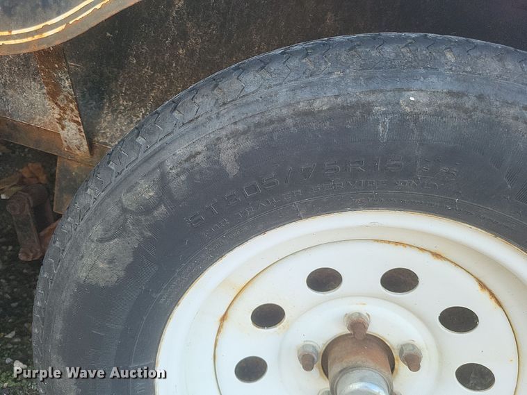 image for item DQ3738 2012 Buck Dandy utility trailer