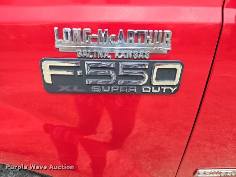 image for item DQ5288 2004 Ford F550 Super Duty XL dump truck