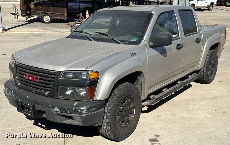 image for item DU9486 2006 GMC Canyon Crew Cab pickup truck