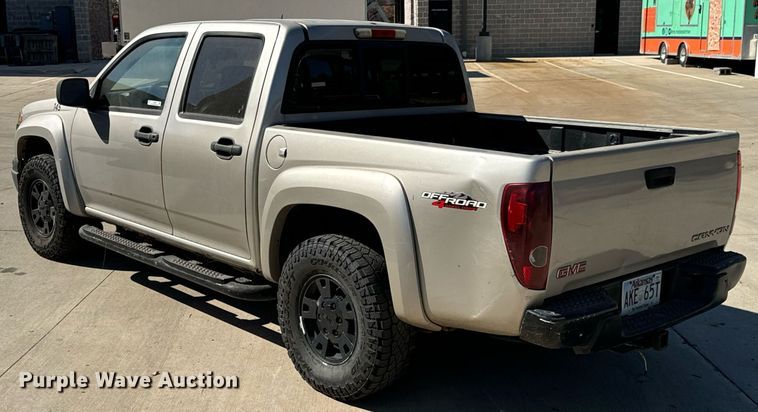 image for item DU9486 2006 GMC Canyon Crew Cab pickup truck