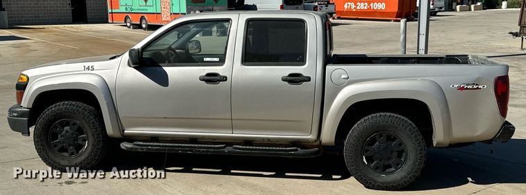 image for item DU9486 2006 GMC Canyon Crew Cab pickup truck