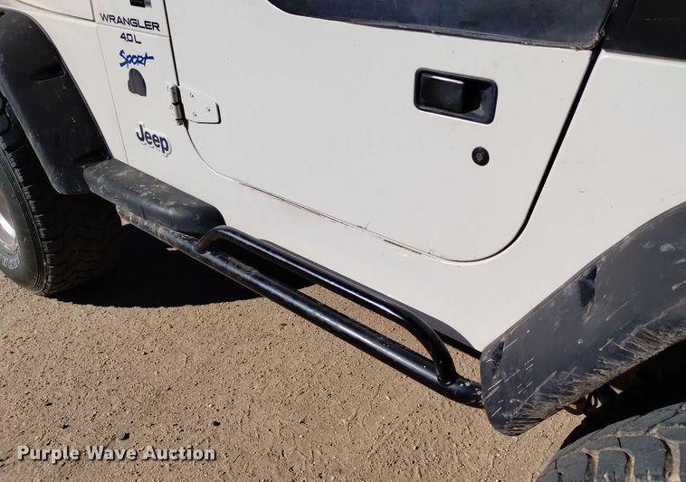 image for item DV6547 1997 Jeep Wrangler Sport SUV