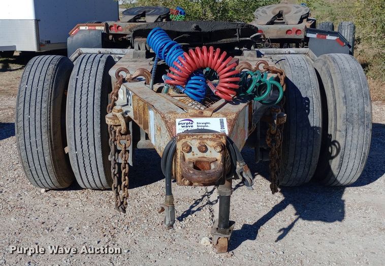 image for item DW0803 1985 Fruehauf EL FI trailer dolly