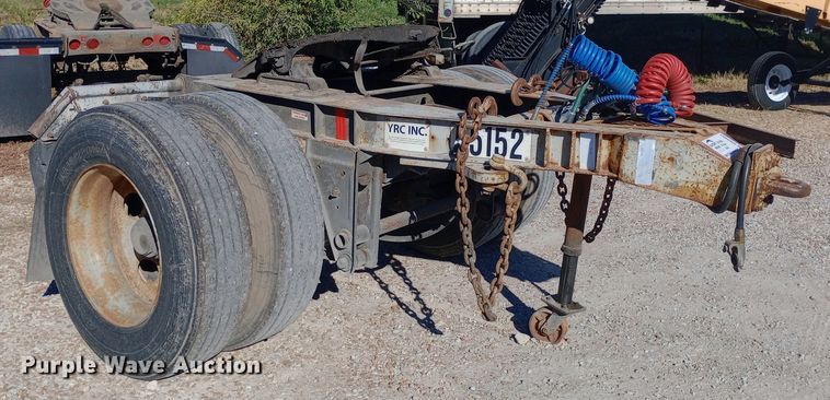 image for item DW0803 1985 Fruehauf EL FI trailer dolly