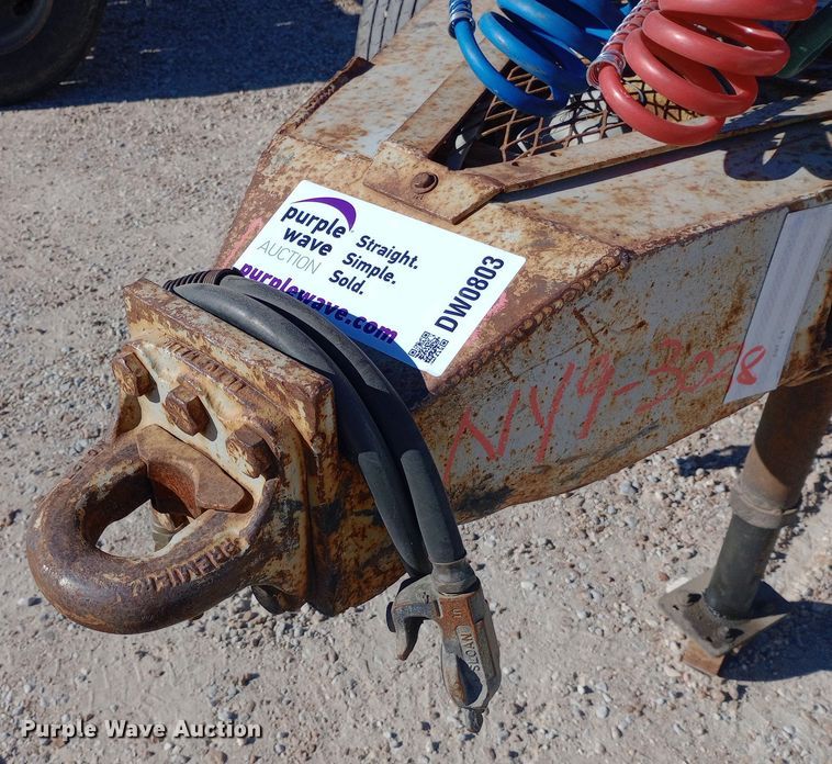 image for item DW0803 1985 Fruehauf EL FI trailer dolly