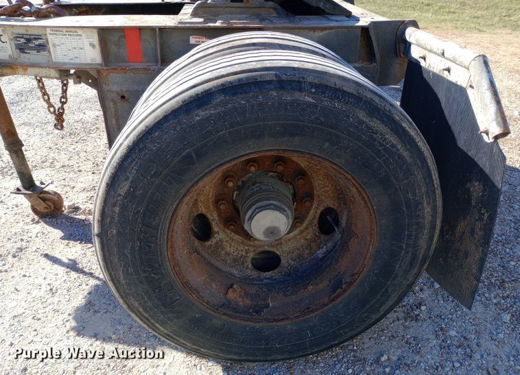 image for item DW0803 1985 Fruehauf EL FI trailer dolly