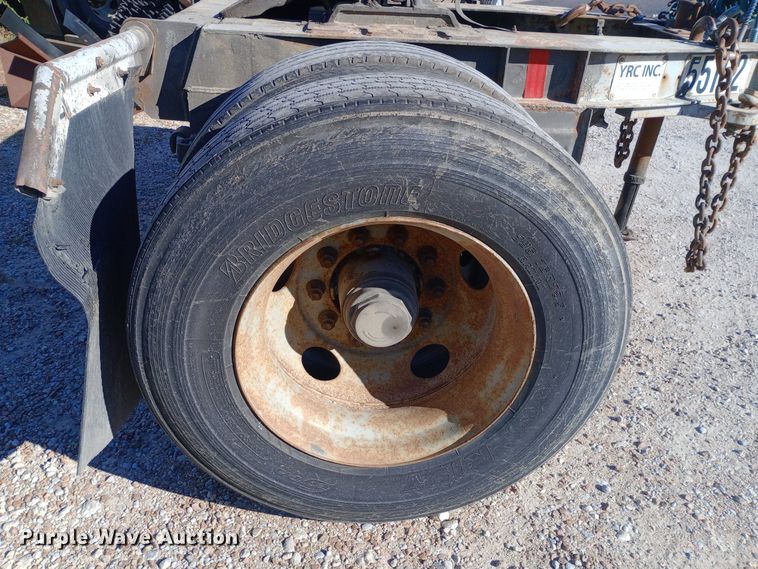 image for item DW0803 1985 Fruehauf EL FI trailer dolly