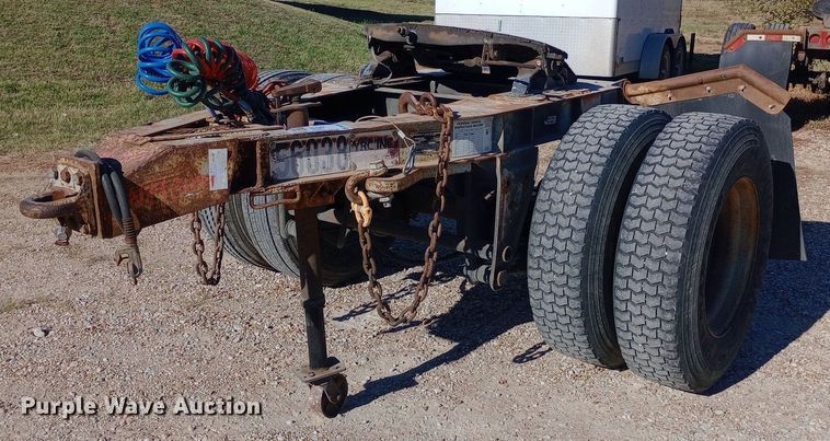image for item DW0804 1986 Fruehauf EL FI trailer dolly