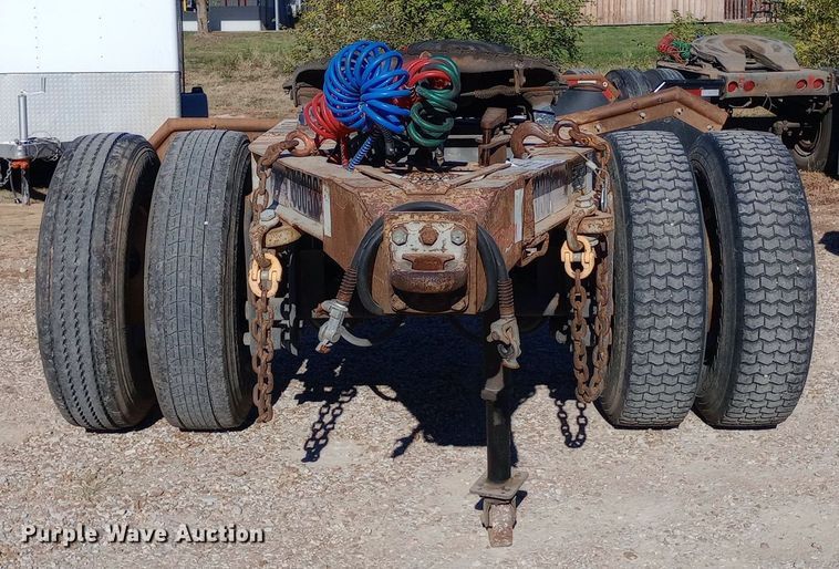 image for item DW0804 1986 Fruehauf EL FI trailer dolly