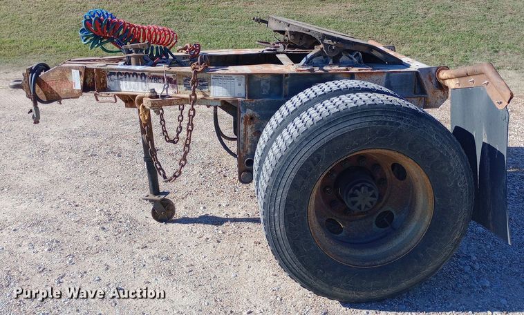 image for item DW0804 1986 Fruehauf EL FI trailer dolly