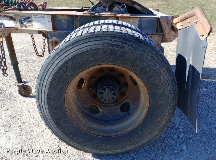 image for item DW0804 1986 Fruehauf EL FI trailer dolly