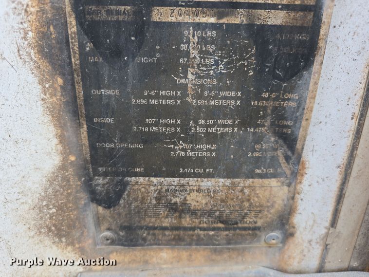 image for item DW3892 Genstar shipping container