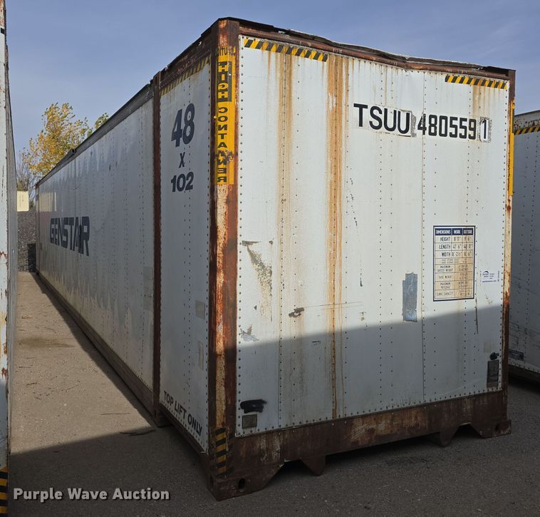 image for item DW3893 1991 Monon MSX-DC-00-48WX1 shipping container