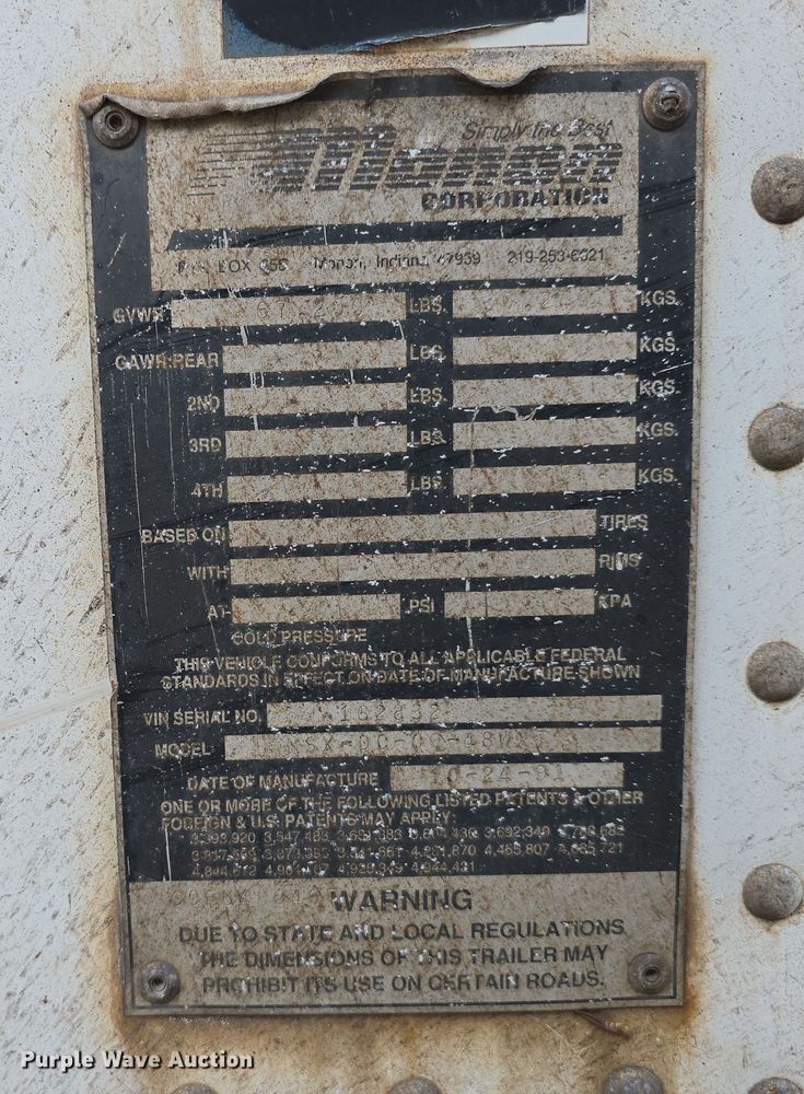 image for item DW3893 1991 Monon MSX-DC-00-48WX1 shipping container