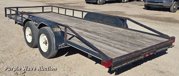 image for item EE7846 1997 Eagle utility trailer