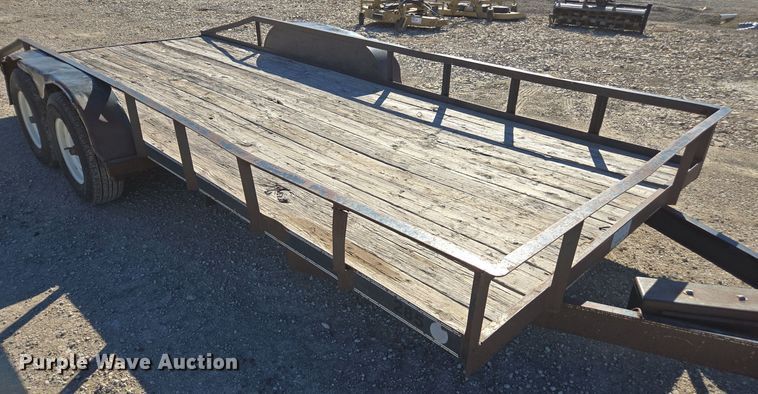 image for item EE7846 1997 Eagle utility trailer