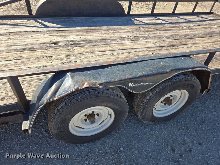 image for item EE7846 1997 Eagle utility trailer