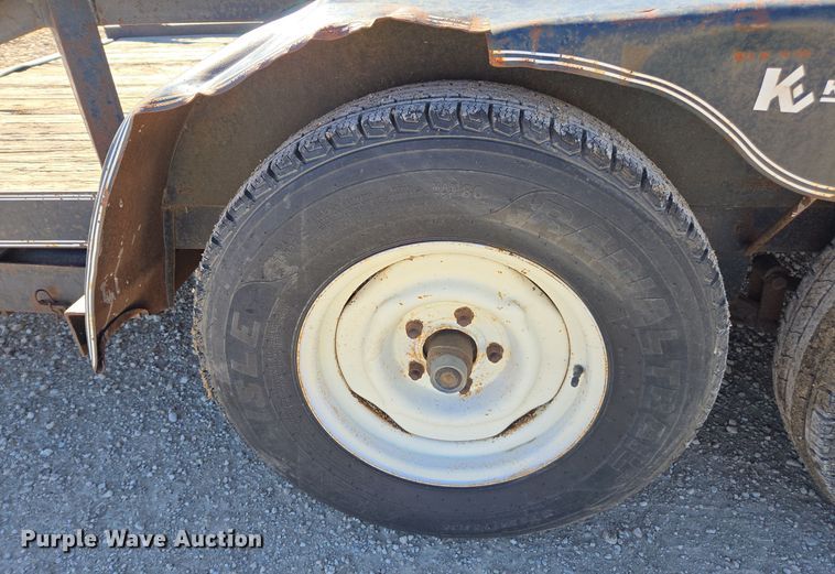 image for item EE7846 1997 Eagle utility trailer