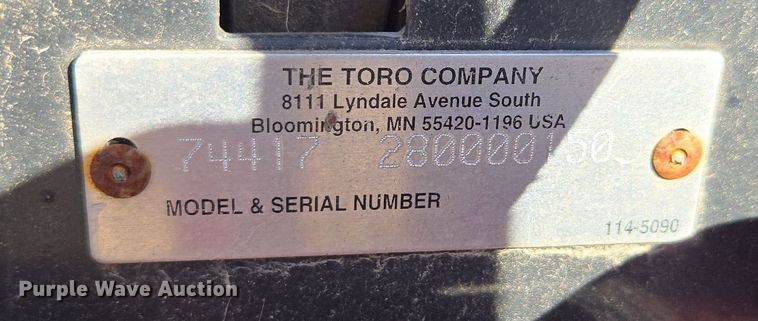 image for item EE7855 Toro Z Master ZTR lawn mower