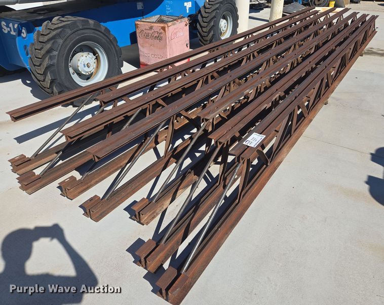 image for item EE8621 (7) bar joist trusses
