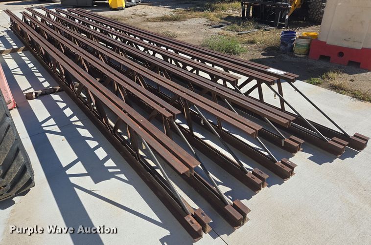 image for item EE8621 (7) bar joist trusses