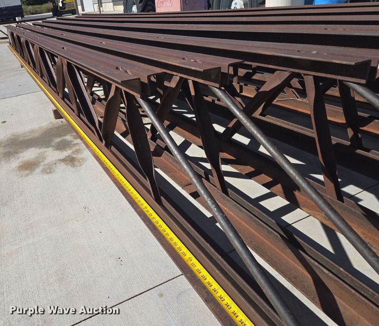 image for item EE8621 (7) bar joist trusses