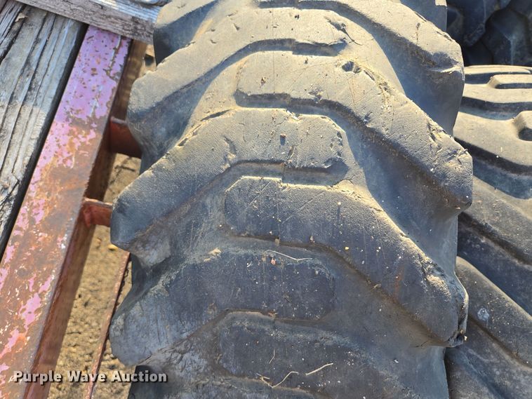 image for item EE8677 (9) 12-16.5 tires and wheels