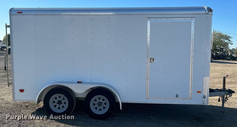 image for item EG1154 2013 Wells Cargo enclosed cargo trailer