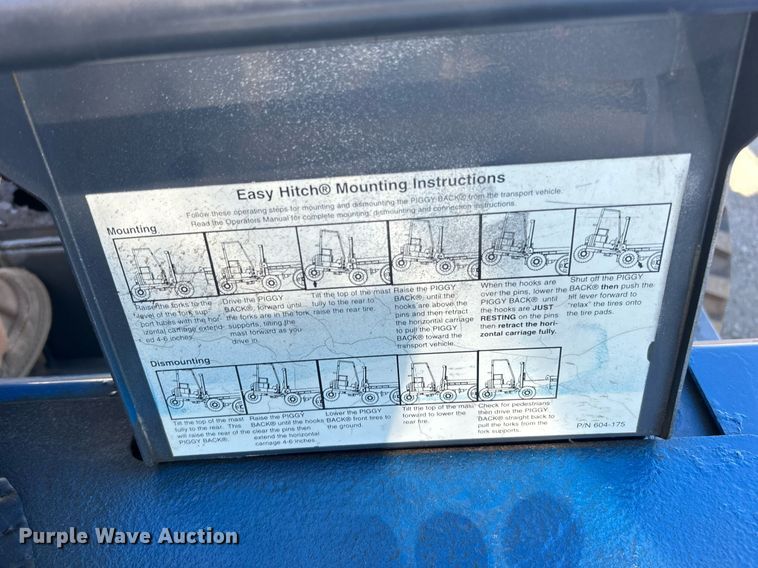 image for item EG1157 2007 Princeton PB50 forklift