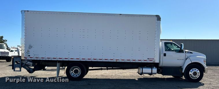 image for item EG1165 2016 Ford F750 Super Duty  box truck
