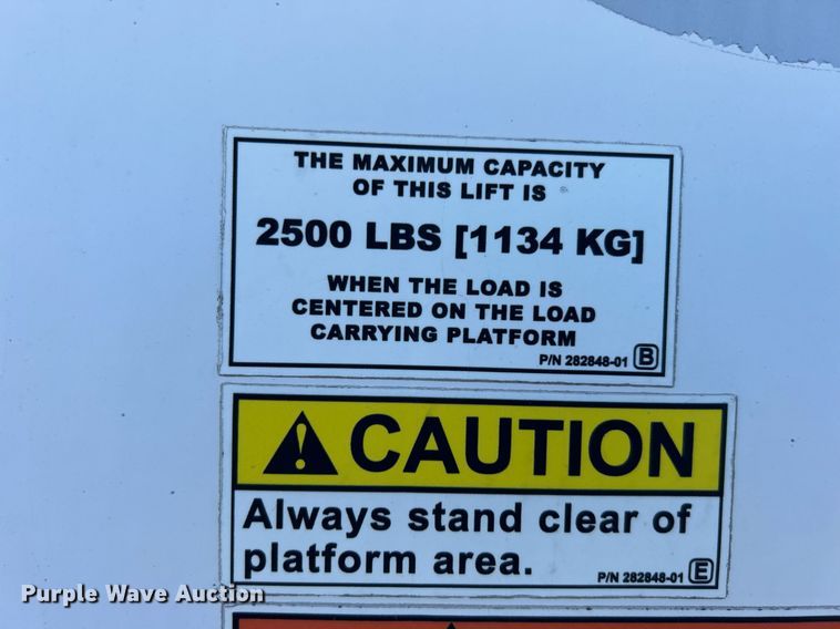 image for item EG1165 2016 Ford F750 Super Duty  box truck