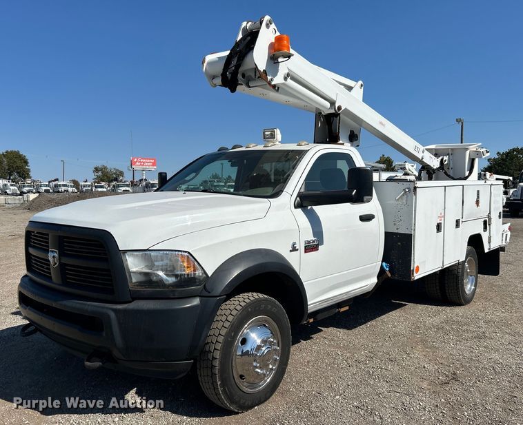 image for item EG2176 2012 Dodge Ram 4500HD bucket truck