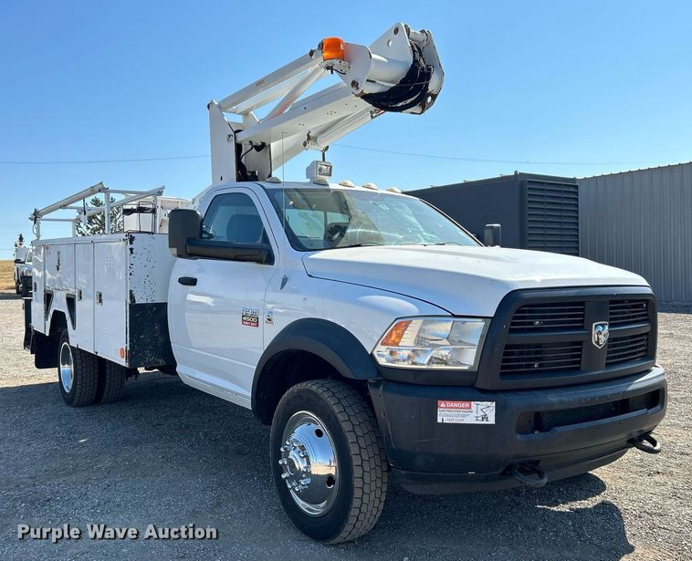 image for item EG2176 2012 Dodge Ram 4500HD bucket truck