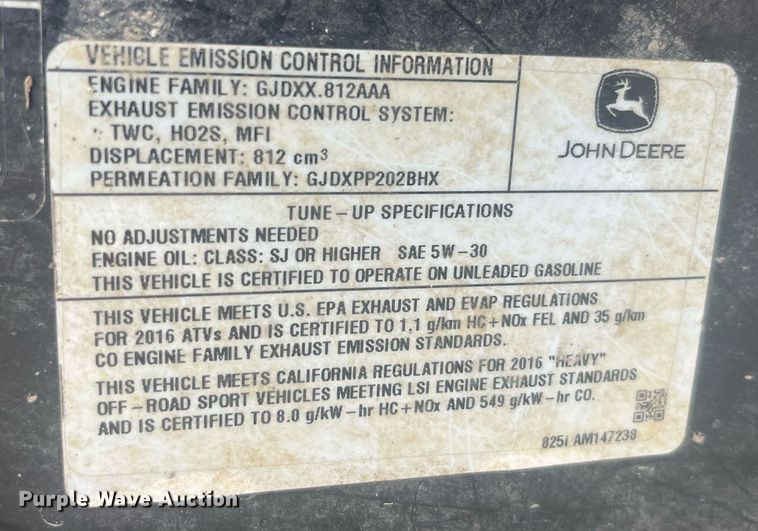 image for item EH2911 (2) John Deere utility vehicles