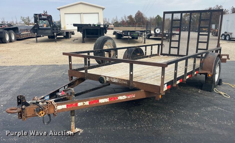 image for item EH2920 2013 Trailerman utility trailer