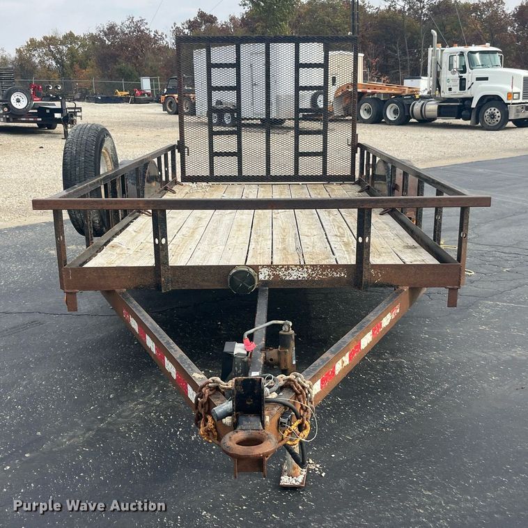 image for item EH2920 2013 Trailerman utility trailer