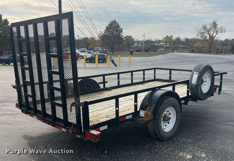 image for item EH2920 2013 Trailerman utility trailer