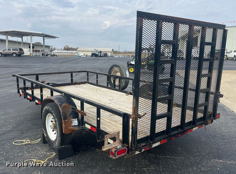 image for item EH2920 2013 Trailerman utility trailer