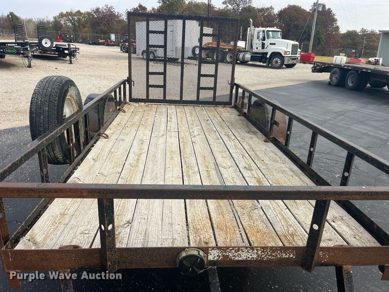 image for item EH2920 2013 Trailerman utility trailer