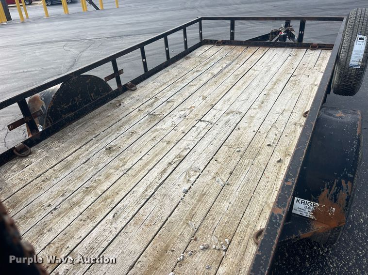 image for item EH2920 2013 Trailerman utility trailer