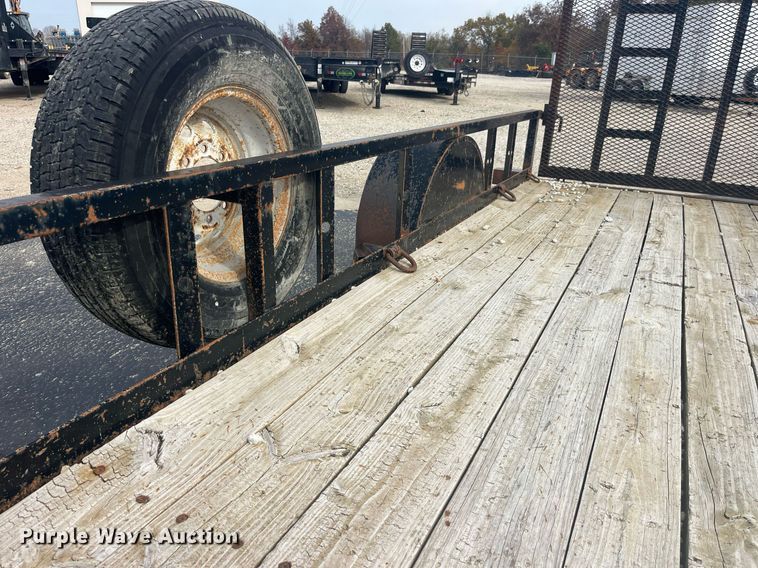 image for item EH2920 2013 Trailerman utility trailer